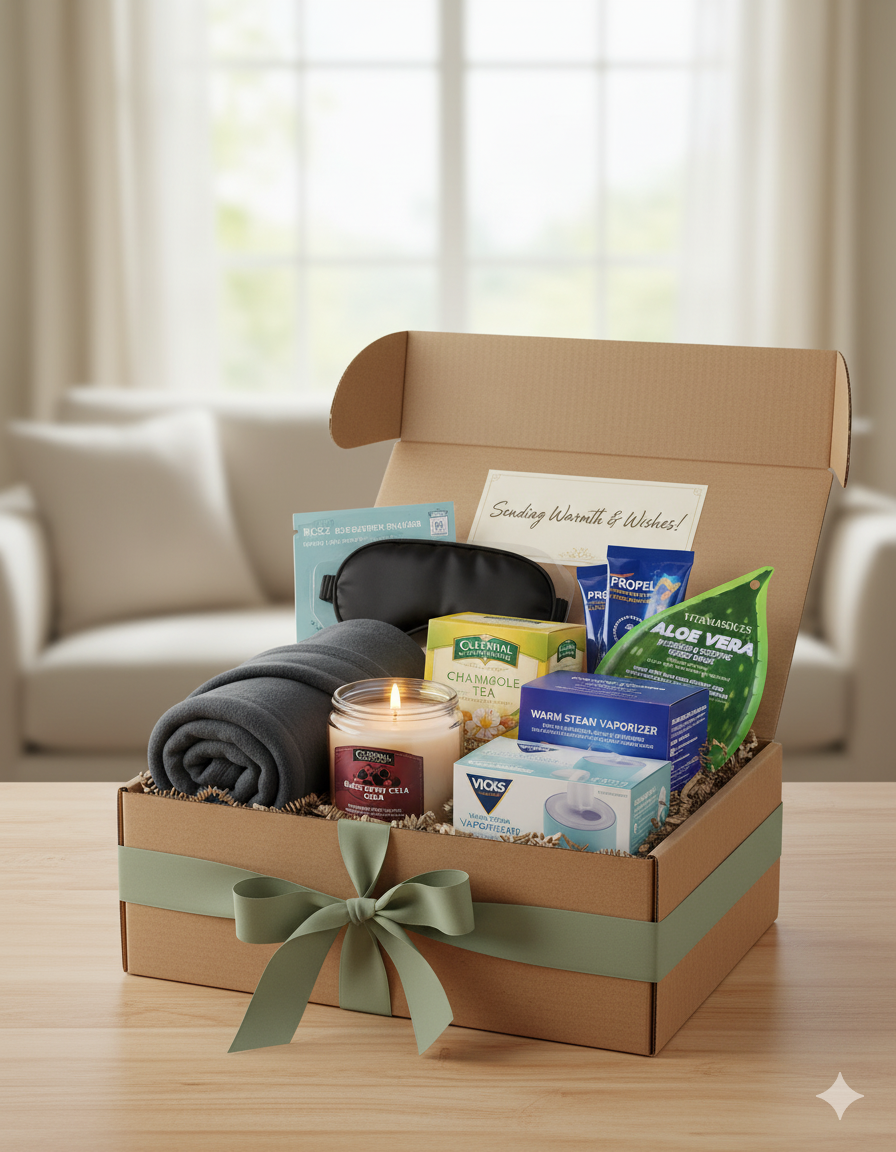 Rest & Rehydration Essentials Care Package